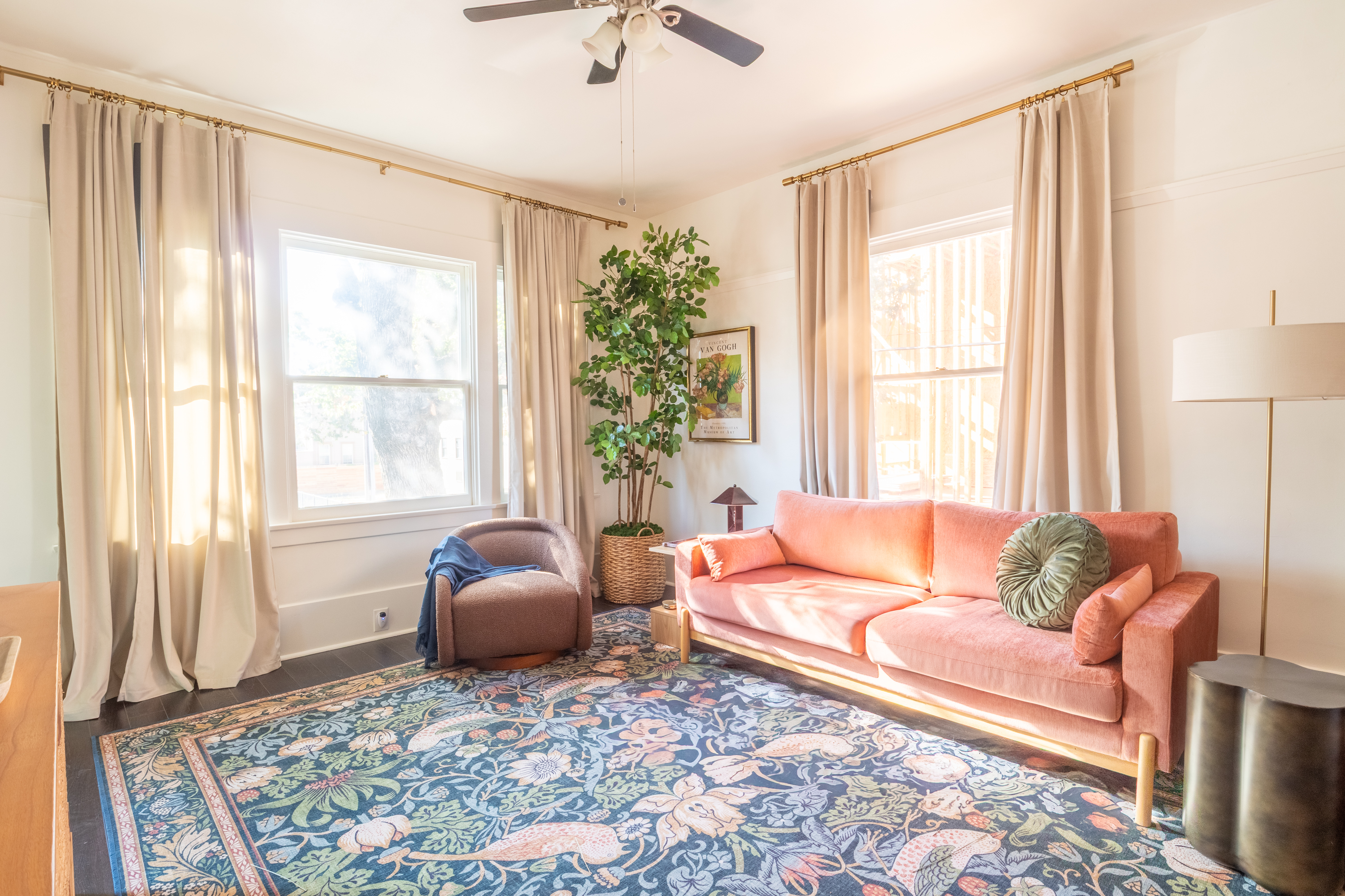 The Parlor House living room